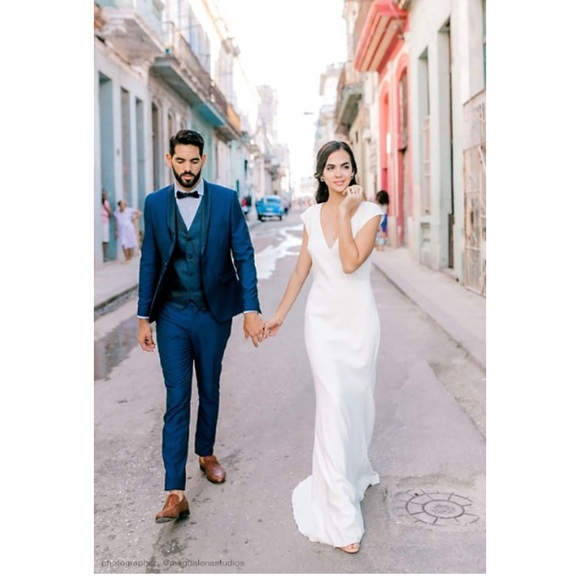 Anthropologie BHLDN Sawyer gown NWT - Picture 2 of 6